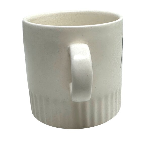 Rae Dunn Yum Mug Large Ceramic Coffee Tea Cup Farmhouse Gift Minimalist White 1 - Picture 4 of 8